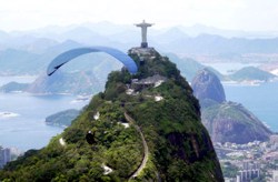 Brasilien Paragliding Drachenflge